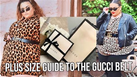 Gucci plus size model